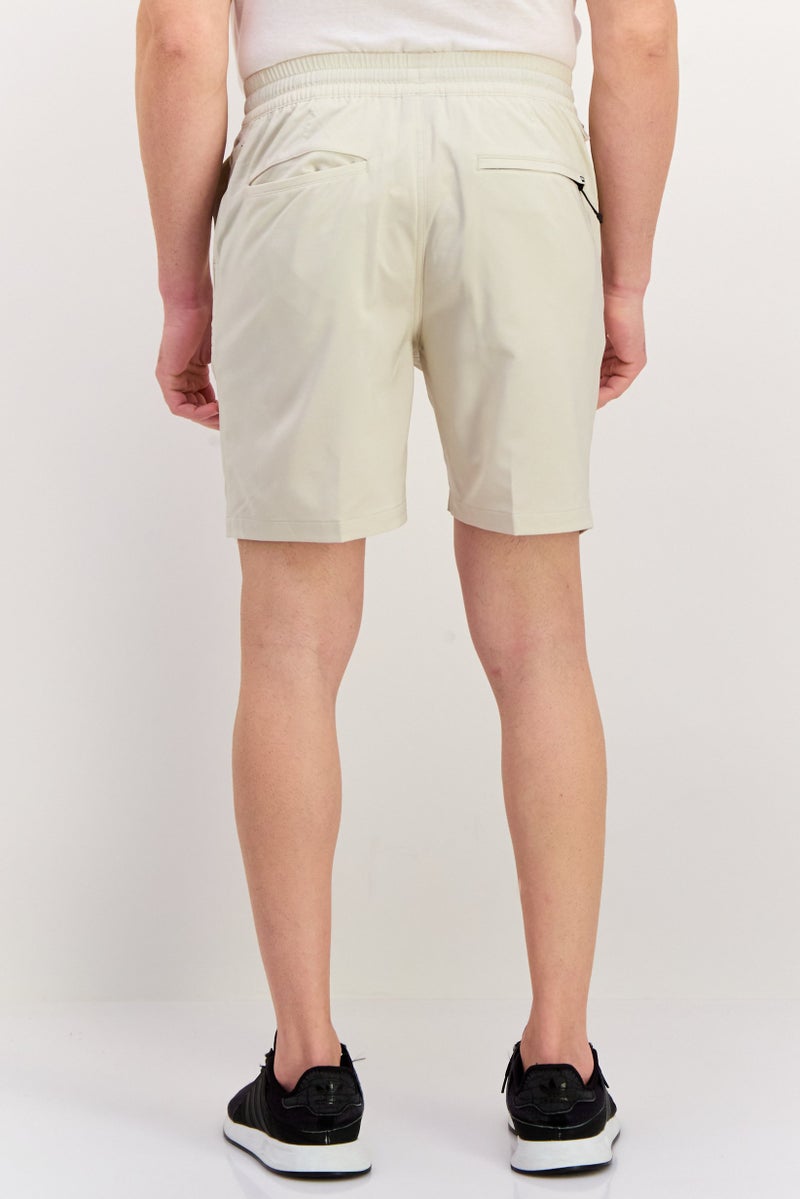 Hurley شورتات رياضية للرجال بطول 7 إنش، لون بيج فاتح - Image 3