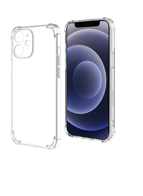 iPhone 12 Case Camera Lens Cover Protector Crystal Clear Transparent Reinforced Corners TPU Cushion Soft Bumper Slim Shockproof Anti-Scratch Case...
