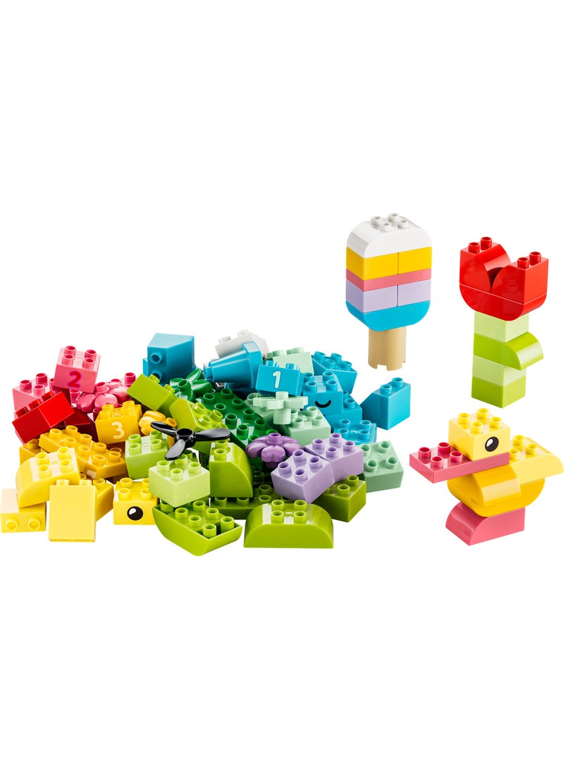 LEGO DUPLO Classic Colourful Creative Box Building Toy 10479 (Age 1½+, 80 Pieces) - Image 2