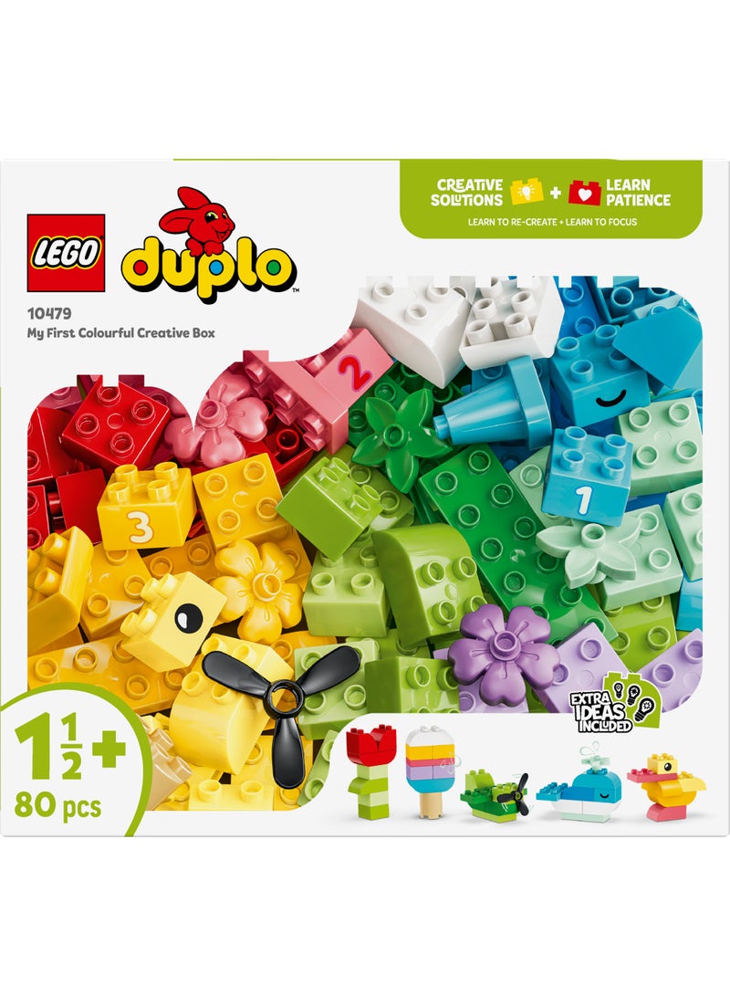 LEGO DUPLO Classic Colourful Creative Box Building Toy 10479 (Age 1½+, 80 Pieces) - Image 3