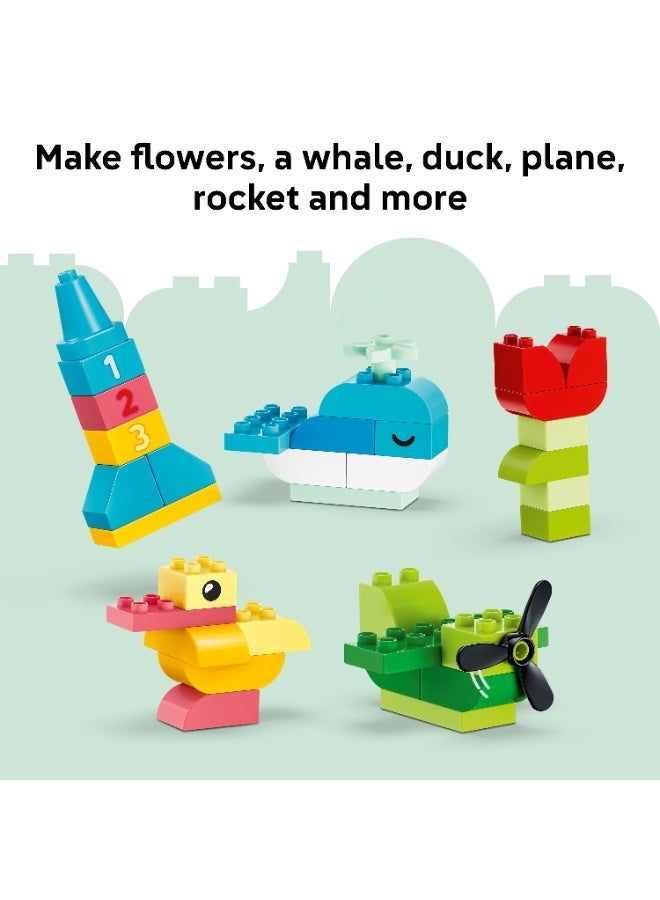 LEGO DUPLO Classic Colourful Creative Box Building Toy 10479 (Age 1½+, 80 Pieces) - Image 5