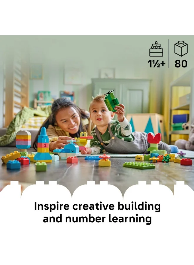 Lego DUPLO Classic Colourful Creative Box Building Toy 10479 (Age 1½+, 80 Pieces)