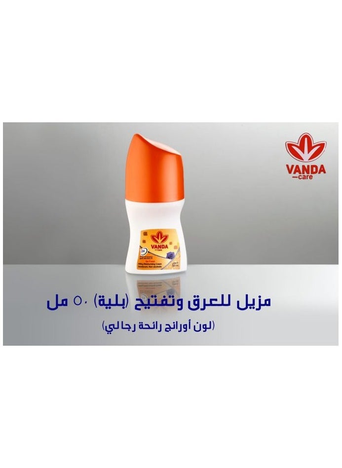 VANDA CARE Go Fresh Anti-Persprirant Roll-On - 50 ML  - Image 1