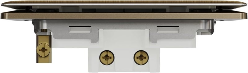 Schneider Electric Unica X Intermediate Switch - Antique Brass - Image 2