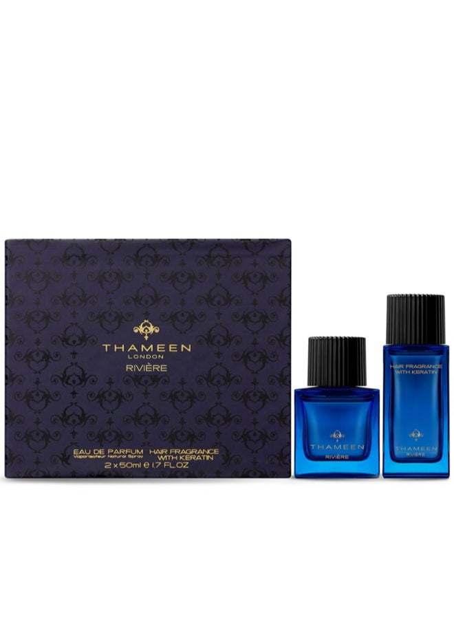 Thameen Riviere - Eau de Parfum, 50 ml + Hair Fragrance 50ml Gift Set - pzsku/Z3216B65F1A6E0121B105Z/45/_/1655556837/7c8fa2cf-0bef-4a9b-a15d-794fe2804f15