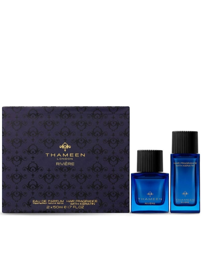 Thameen Thameen Riviere - Eau de Parfum, 50 ml + Hair Fragrance 50ml Gift Set  - Image 2