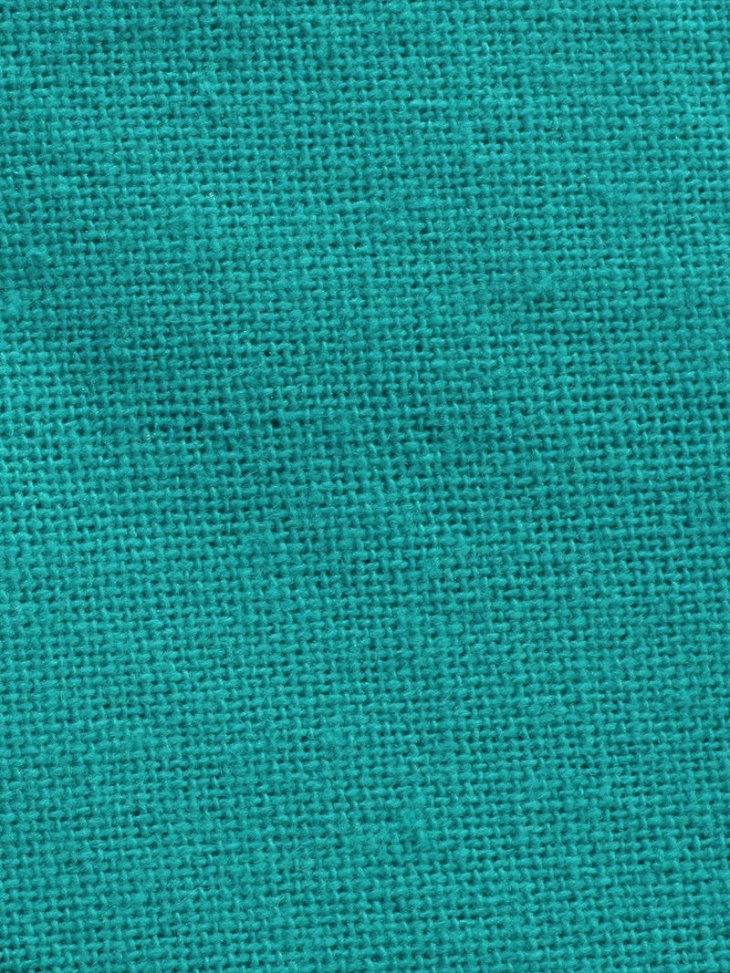 Dekor World Cotton Blue Abstract Printed and Solid Napkin Set (Pack of 12) - Image 3