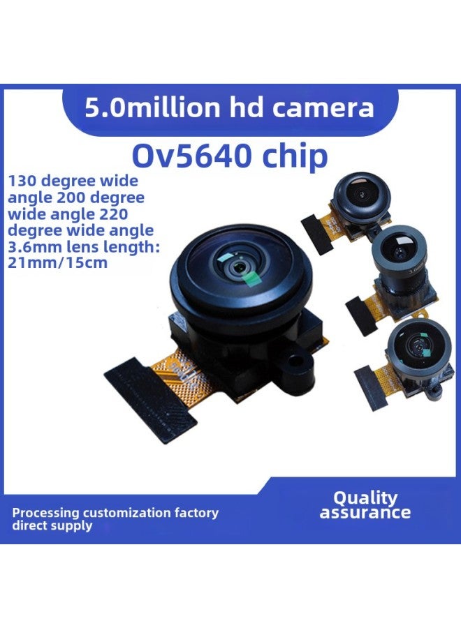 Ov5640 Camera Module 5 Million Pixel 200 Degree Ultra Wide Angle Lens Dvp Interface Can Be Used For ESP32-Color:3.6mm Lens - Image 2