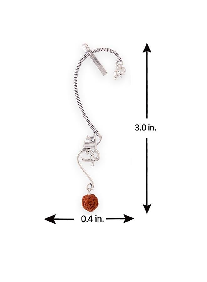 VOYLLA Aham Brahmasmi Moksh Ear Cuff Earrings - Image 5