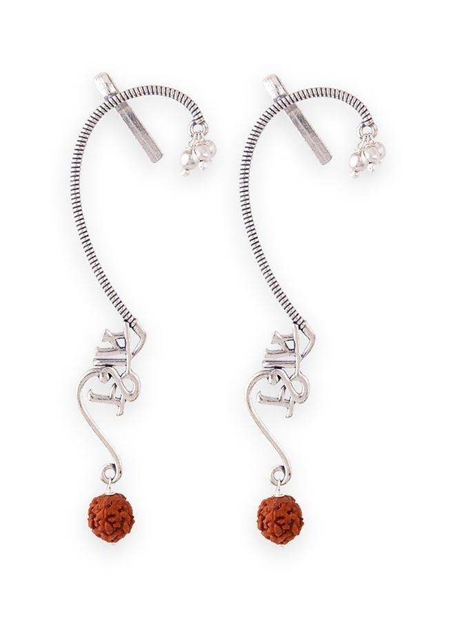 VOYLLA Aham Brahmasmi Moksh Ear Cuff Earrings - Image 2
