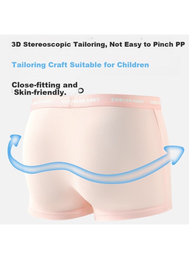 Top Melon Melon Girls' Underwear Summer Thin Children's Square Ice Silk Little Girl Four-corner Shorts Girl No Trace No Clamp - Image 4