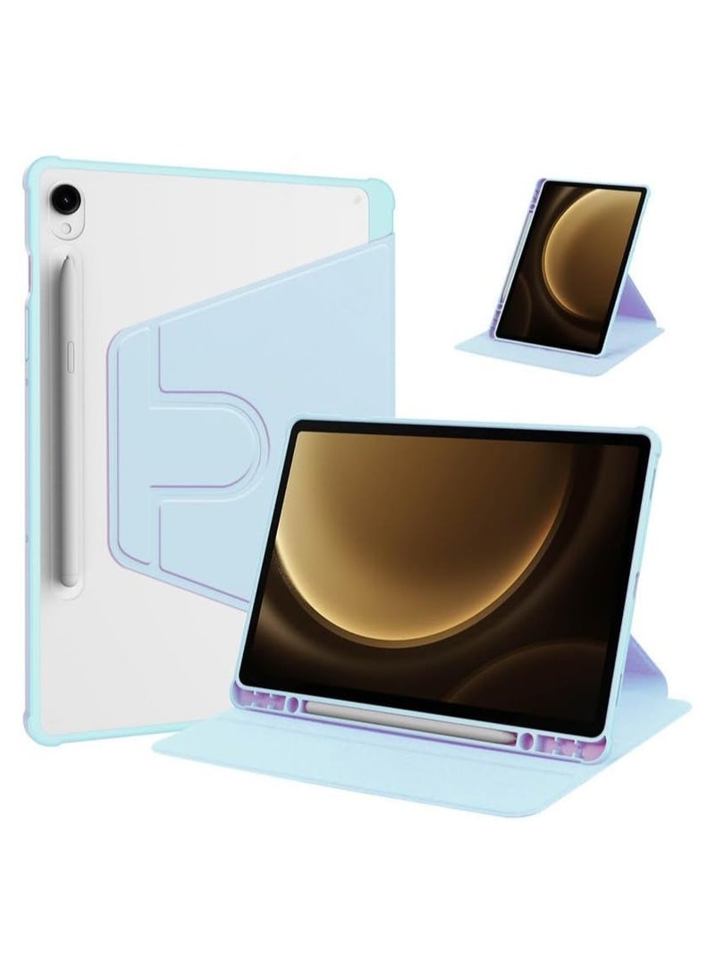 general Protective Case for Samsung Galaxy Tab S10 Lite 10.9-inch 2025 Features auto wake/sleep, 360° rotating kickstand Acrylic transparent back cover with built-in S Pen holder