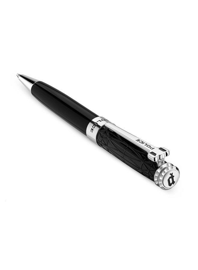 Police Badoni Black Body Stainless Steel Pen - PERGB0002901 - Image 2