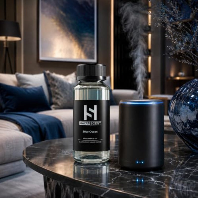 Luxury Essential Oil Hotel Collection, 120mL 4.05 fl oz Diffuser Oil for Home, Office - Lemon, Mint, Ginger, Jasmine, Sandalwood, and Musk, Premium Scented Oil Blend - Image 3