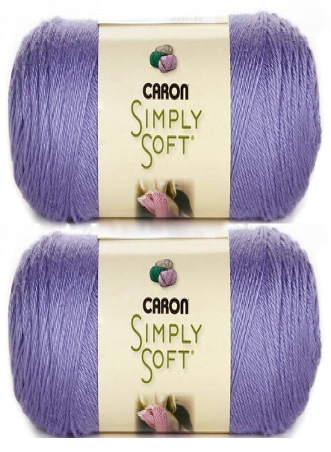 كارون شراء بالجملة: خيوط كارون سيمبلي سوفت الصلبة (عبوة من قطعتين) (أزرق لافندر)