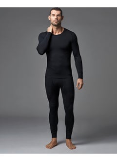dagi Men's Thermal T-Shirt Black E010910880  - Image 1