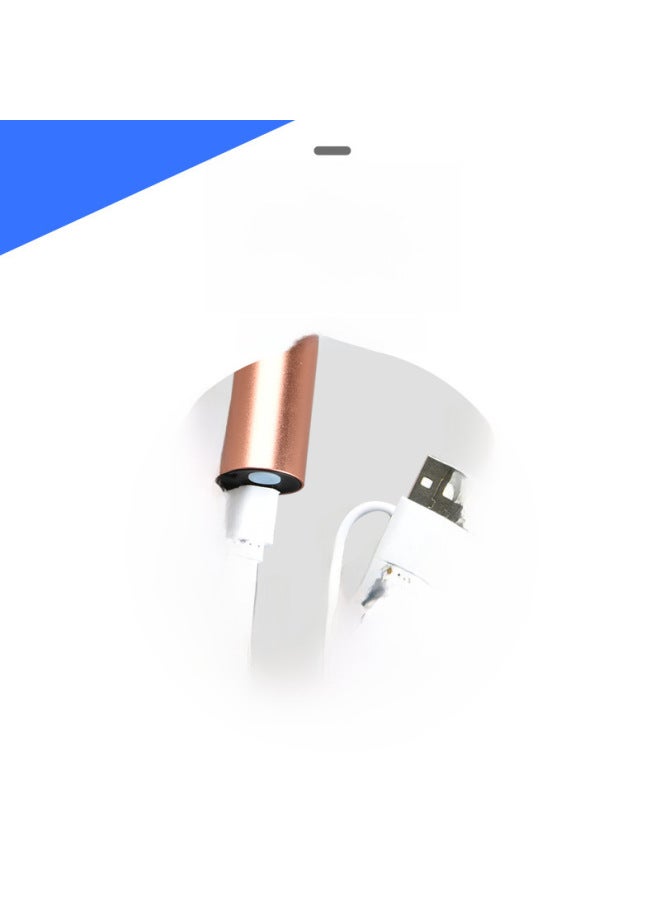 Strong Flashlight Rechargeable Portable Long-range Long-range Ultra-bright Multi-functional Zoom Emergency Home Lighting Gift Lamp-Product Specifications:【aluminum Alloy】 Charging Treasure With Side - Image 4