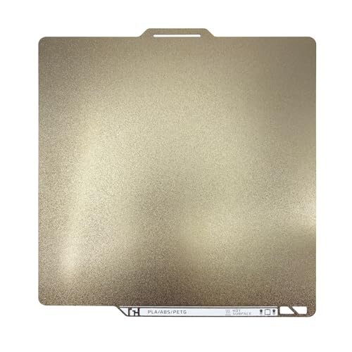 HIKUDIY Upgraded Thicker 0.77mm PEI Build Plate with QR Code, 257x257mm Double-Sided Textured Spring Steel Print Bed for Bambu Lab X2D/P2S/X1/X1C/X1E/P1P/P1S/A1 - Image 1