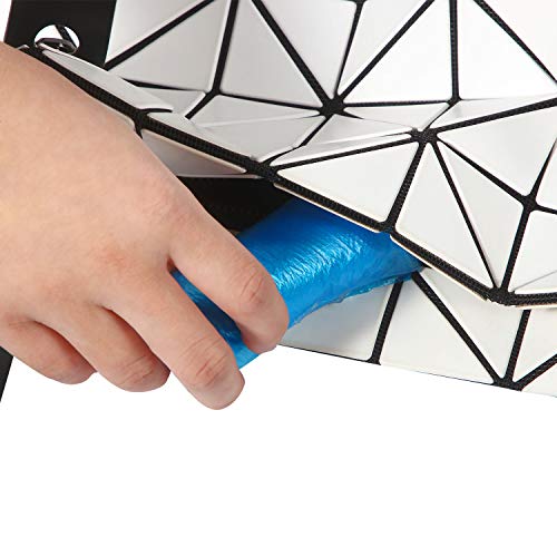 Satinior Disposable Boot Covers Plastic Long Waterproof Shoes Cover Over The Knee Shoes Cover for Men Women - Image 5