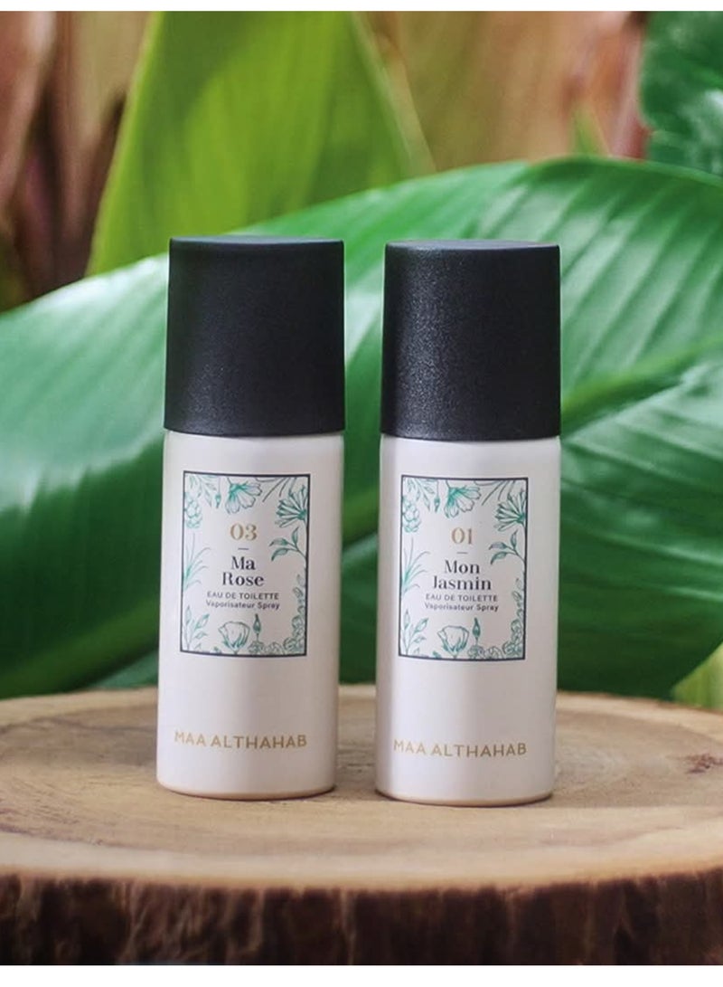 Maa Althahab Ma Rose Body spray For Women  100 ml - Image 3