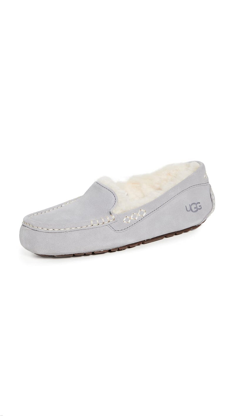 حذاء UGG النسائي أنسلي باللون الرمادي الفاتح 10
