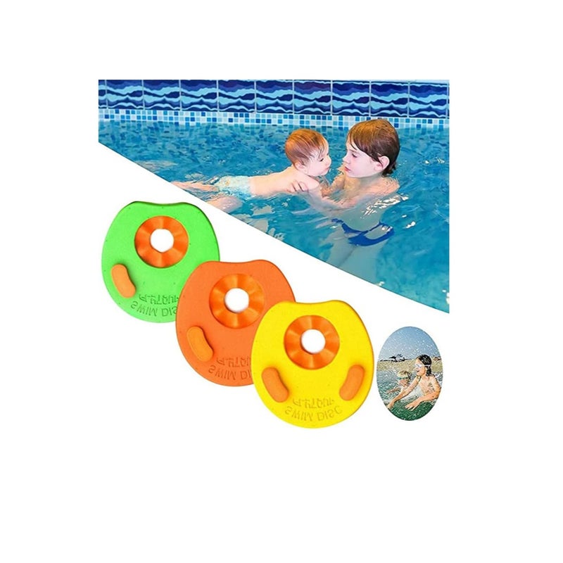 Barakah wimming Arm Floats EVA Foam Arm Bands Floating Sleeves, Water Wings Swimming Arm Floats for 4-14 Year Old Kids Pool Baby Swimming Circles Summer Pool Swimming Supplies 6PCs - Image 2
