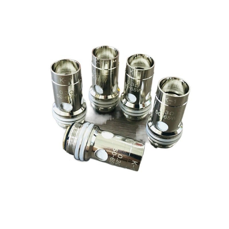 K-1 Mesh Heads 5-Pack 0.3mm Drill Diameter - High-Performance Replacement Tool Accessories - Precision Drilling Design for 50-65W Euro K Series Devices - Image 1