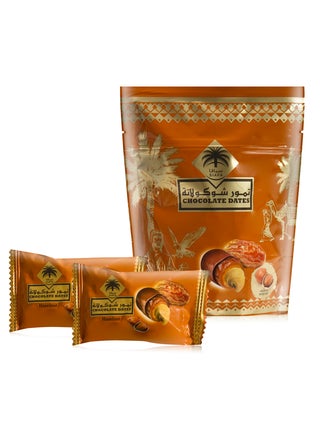 Dates with Milk Chocolate & Hazelnut