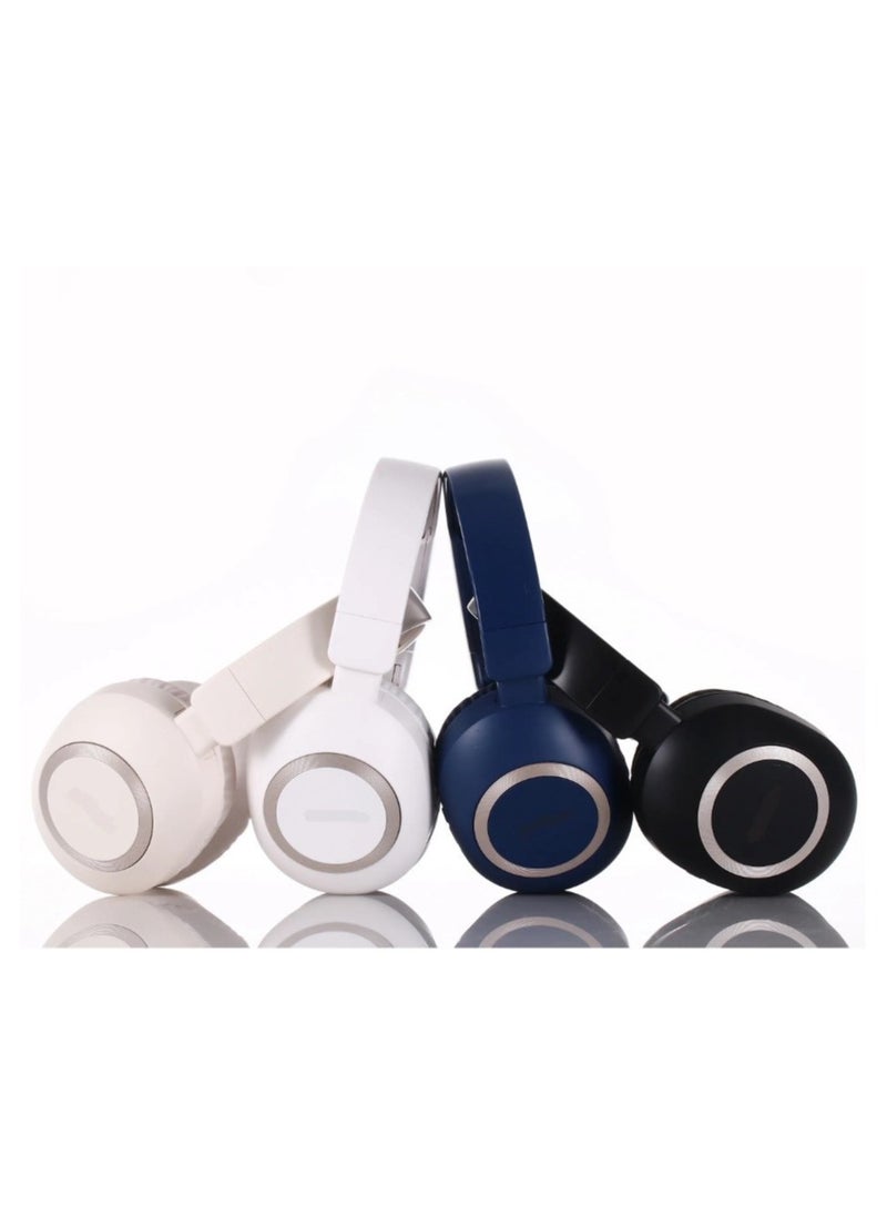 Generic SD-1104 Bluetooth Gaming Headset Computer Surround Wired and Wireless Noise Cancelling with Built-in Mic for Games - Pure Stereo Sound Supports Memory Card - Boys and Girls - Bluetooth Headphones Support AUX Wire Connection Over-Ear Headphone Compatible with Samsung, Sony, Xiaomi, Realme, Huawei, Oppo, iPhone, Android and iOS Phones  - Image 2