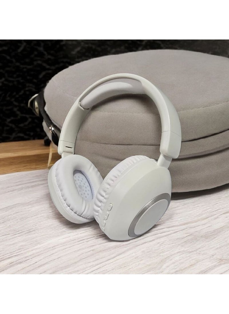 Generic SD-1104 Bluetooth Gaming Headset Computer Surround Wired and Wireless Noise Cancelling with Built-in Mic for Games - Pure Stereo Sound Supports Memory Card - Boys and Girls - Bluetooth Headphones Support AUX Wire Connection Over-Ear Headphone Compatible with Samsung, Sony, Xiaomi, Realme, Huawei, Oppo, iPhone, Android and iOS Phones  - Image 4