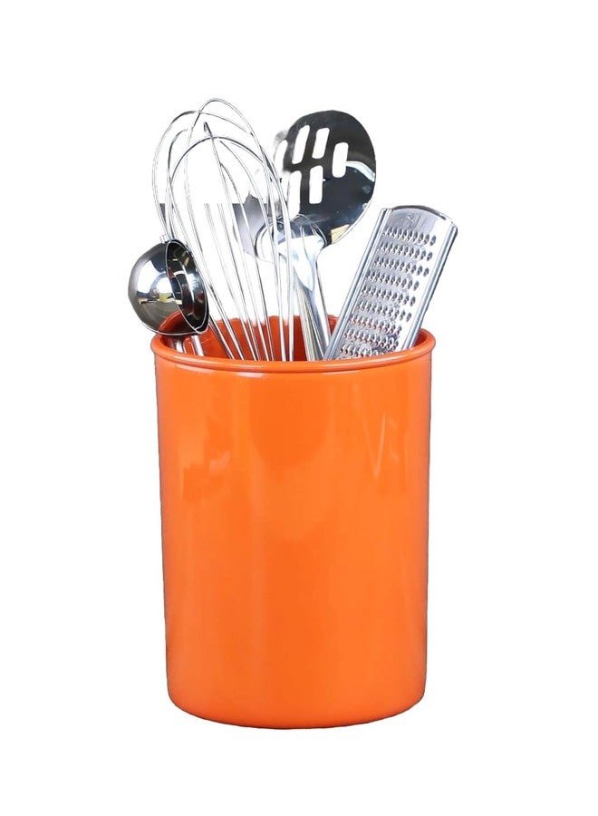 Reston Lloyd Calypso Basics by Reston Lloyd Plastic Utensil Holder, Orange - Image 2