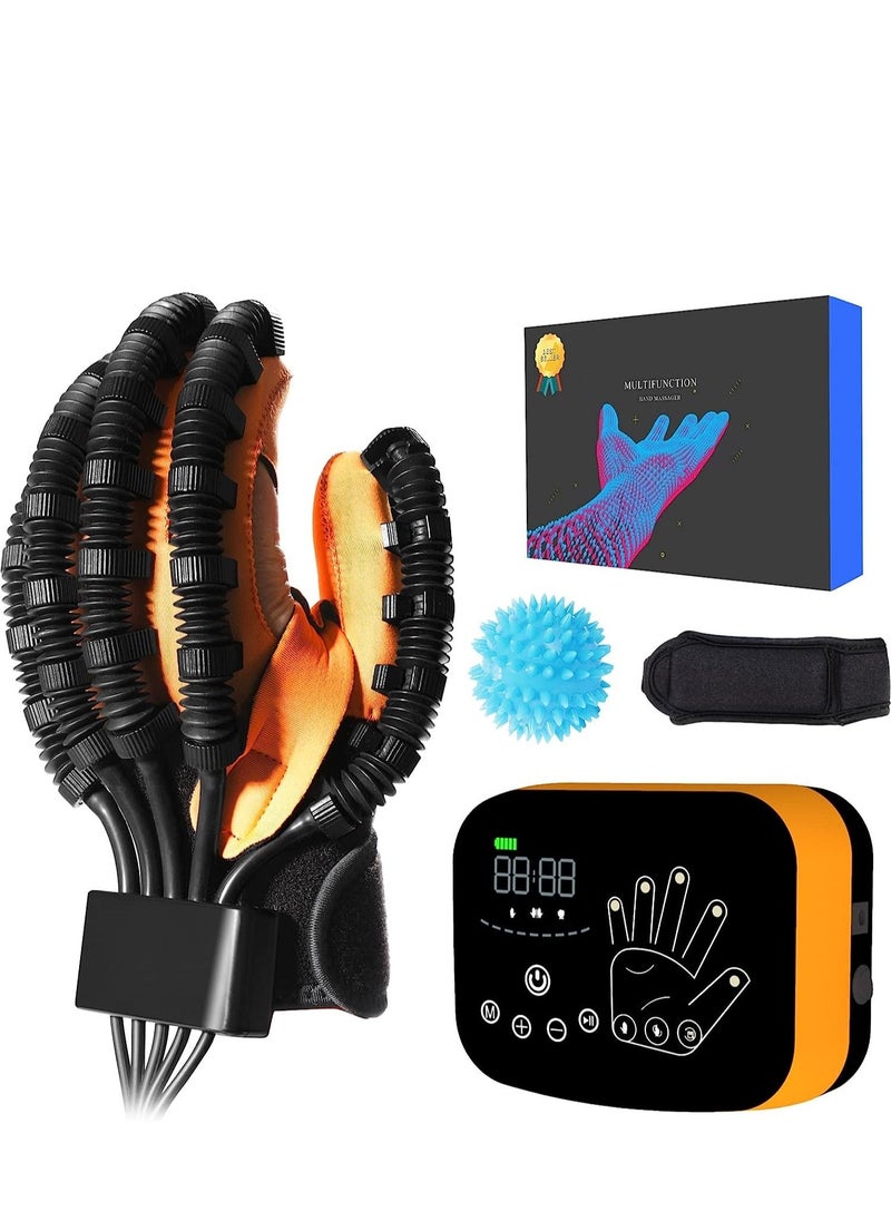 Cool Baby Upgraded finger rehabilitation robot gloves,rehabilitation gloves for stroke，physiotherapy robotic recovery gloves  - Image 1
