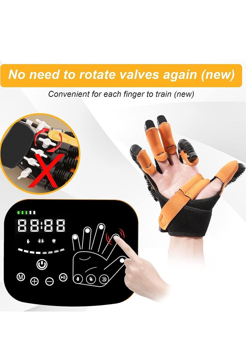 Cool Baby Upgraded finger rehabilitation robot gloves,rehabilitation gloves for stroke，physiotherapy robotic recovery gloves  - Image 3