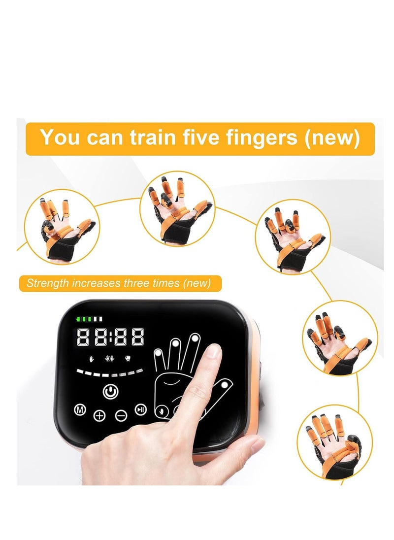 Cool Baby Upgraded finger rehabilitation robot gloves,rehabilitation gloves for stroke，physiotherapy robotic recovery gloves  - Image 2