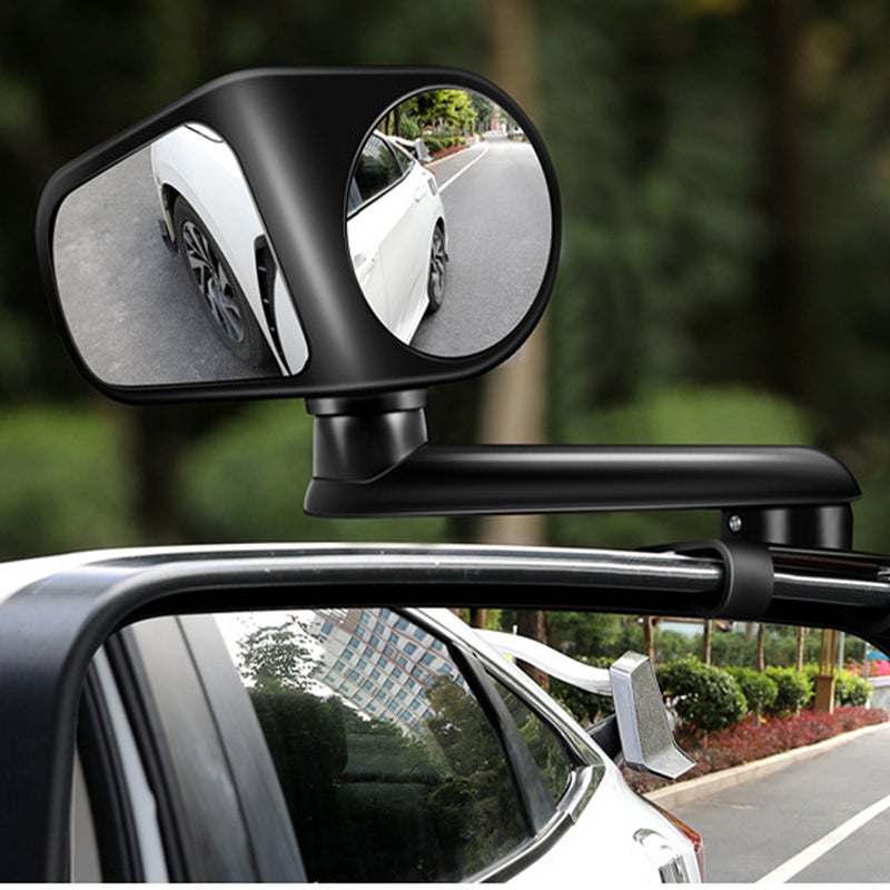 🚗 مرآة خلفية بزاوية واسعة وقابلة للتعديل بزاوية 360 درجة للاستخدام في السيارات - Image 2