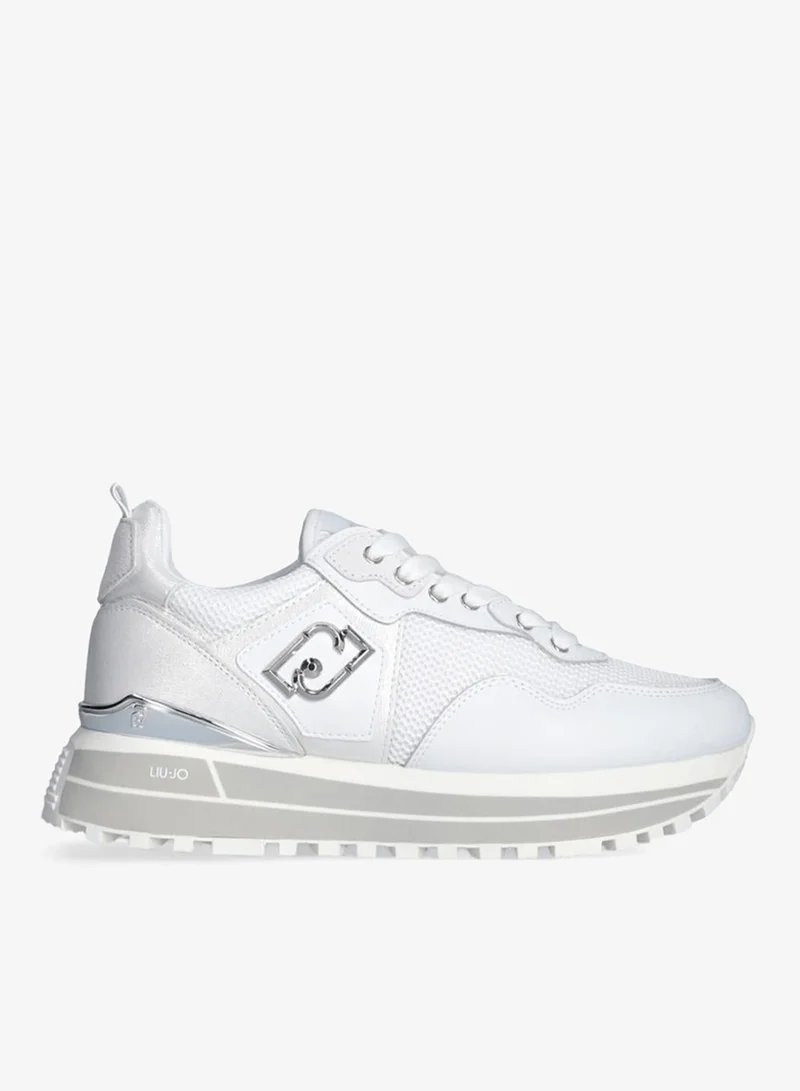 ليو جو سنيكرز جلد وشبكة بمنصة