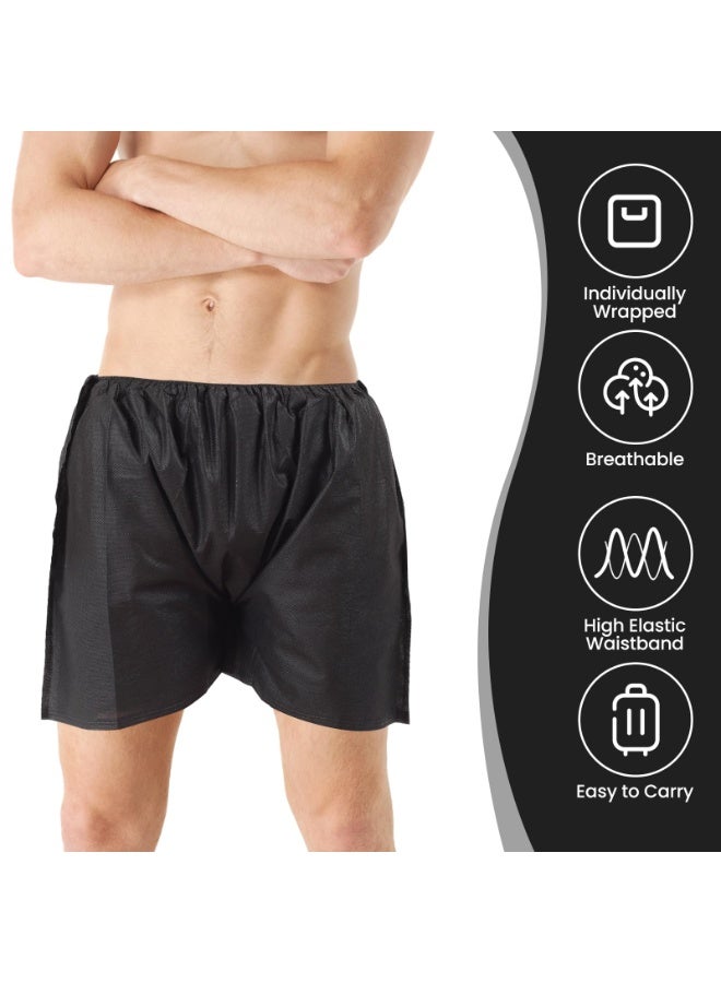 ماكس كير MAX CARE شورتات رجالية غير منسوجة للاستعمال مرة واحدة – معدات السبا والصالون (50 قطعة) - Image 2