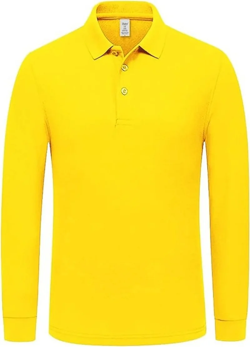 تيزجيلسين Children's Long Sleeve Polo Neck Sweatshirt School Uniform School T-Sweatshirt