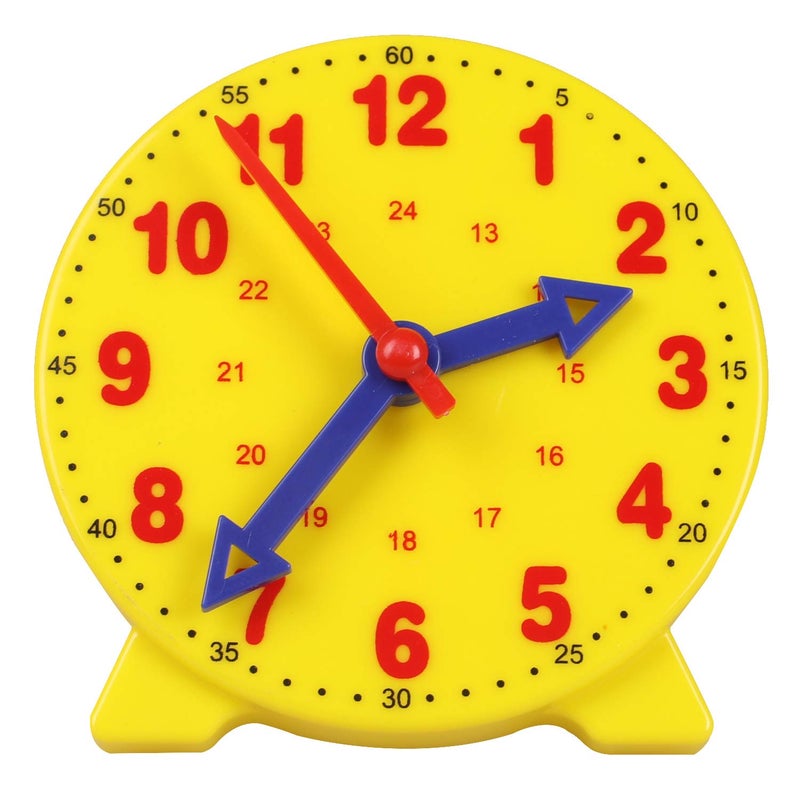 camelize - Learning Clock, Educational Game Clock, Time Teaching and Demonstration Clock Model, Learning Resources for Children in Early Education, 4 Inch 12/24 Hours from 4 Years - Image 1