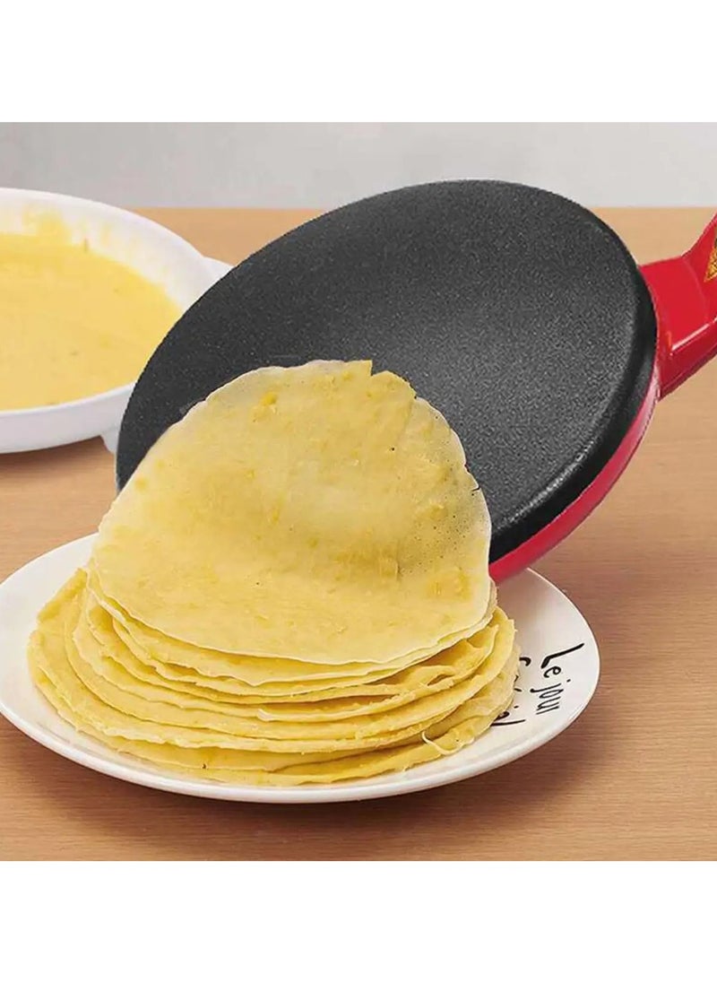 Generic - Electric Stainless Steel Roti Maker Non-stick Crepe Chapati Maker Tortilla Maker With Thermostat Switch - Image 1
