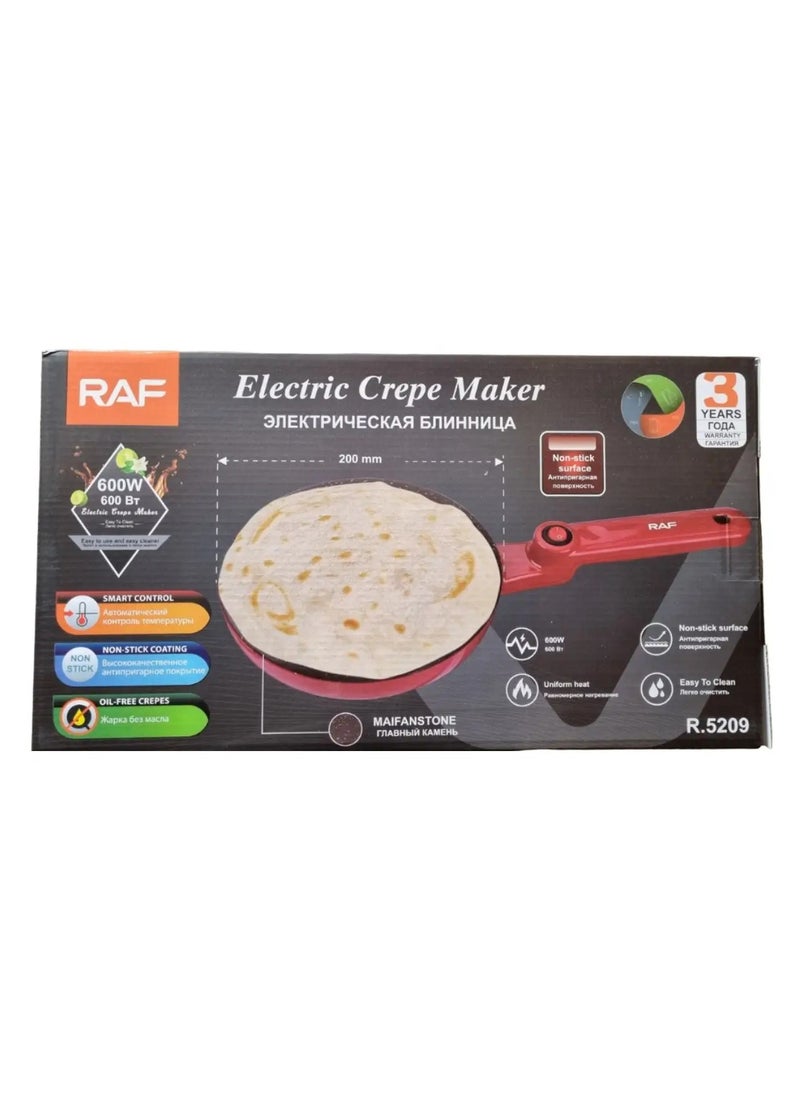 Generic - Electric Stainless Steel Roti Maker Non-stick Crepe Chapati Maker Tortilla Maker With Thermostat Switch - Image 1