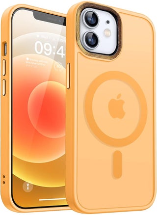 Case BENTOBEN Magnetic Iphone 11, Compatible with Wireless Charger and Magsafe Card Wallet, Simple Clear Shockproof Drop Resistant Anti-Fingerprint Case Compatible with Iphone 11 - Yellow - pzsku/Z3218648C6415ED0984A1Z/45/_/1740259630/68c3eafd-7a20-45f3-a510-4187262dc20a