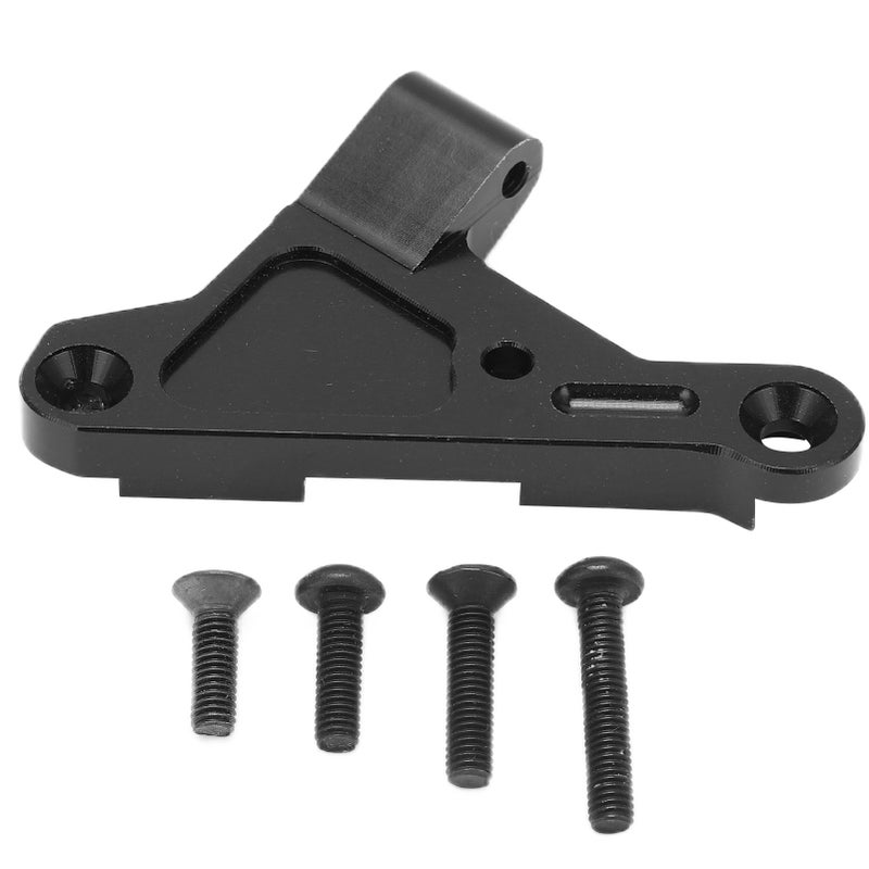منصة قضيب الانزلاق RC من سبائك الألومنيوم - مثبت استقرار مقاوم للانقلاب RC لسيارة RC Axial SCX10 III بنسبة 1/10 - أسود - Image 1