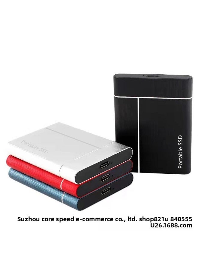 Hot Sale Upgraded SSD Mobile Solid State Drive 16T 8T High-speed Transmission Support Overseas Warehouse-Capacity:10TB-Interface:Red - Image 4