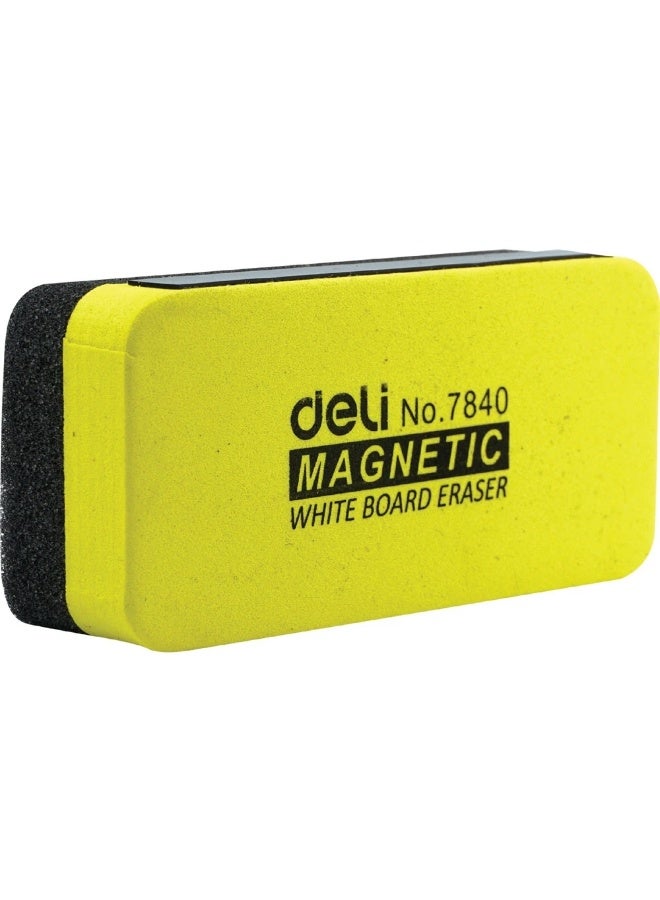 Deli ممحاة سبورة بيضاء مغناطيسية قطعة واحدة بحجم 110x50x30 مم بألوان متنوعة - Image 3