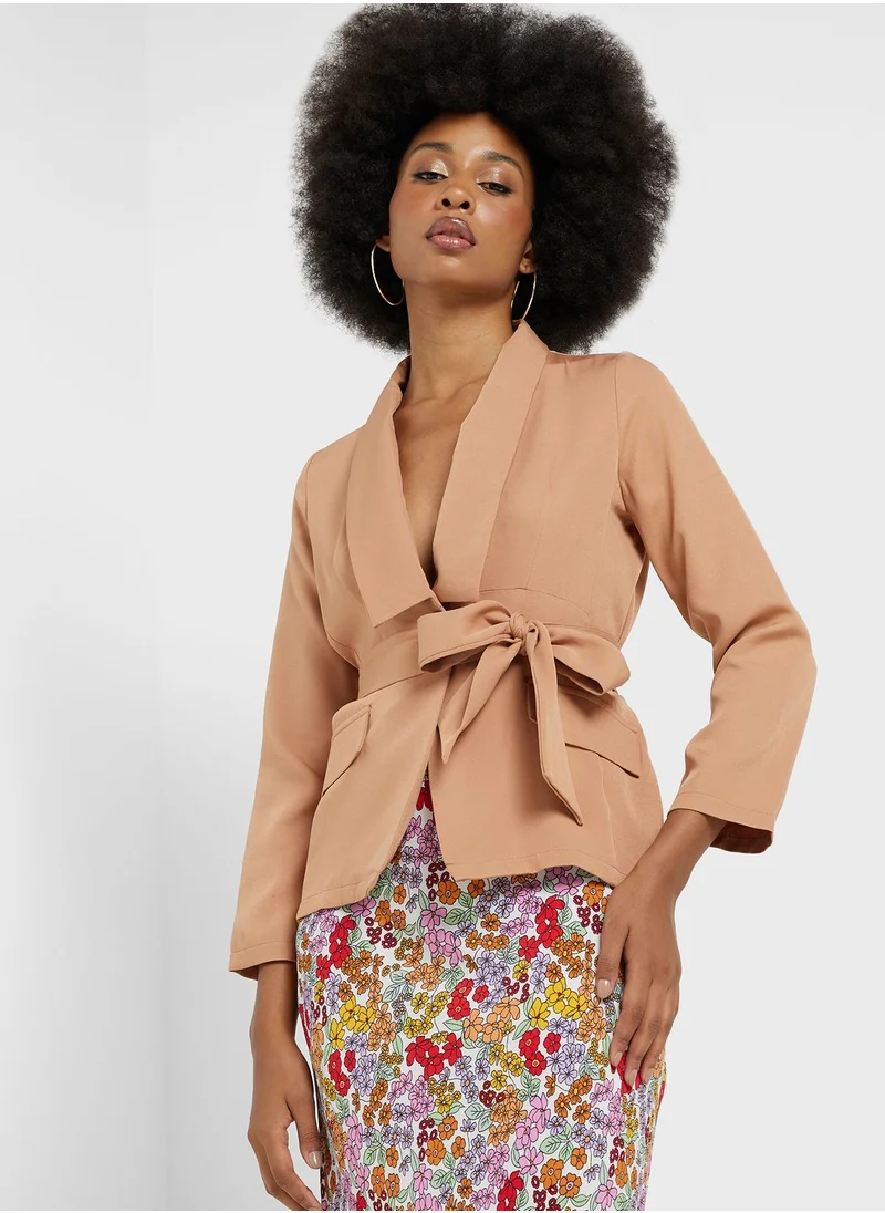 ELLA Belted Blazer