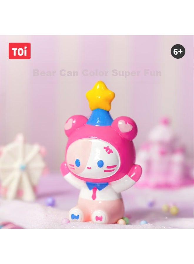 Toi Gypsum Painting Brush, Handmade Coloring Diy Toy, For Boys And Girls Aged 3-6, New Year Gift, Bear Artist - Image 2