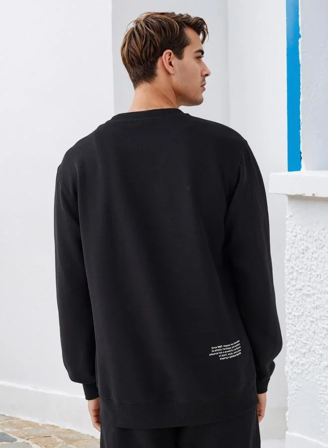 Kappa  Kappa Printed Sweatshirt for Men | Best Price UAE