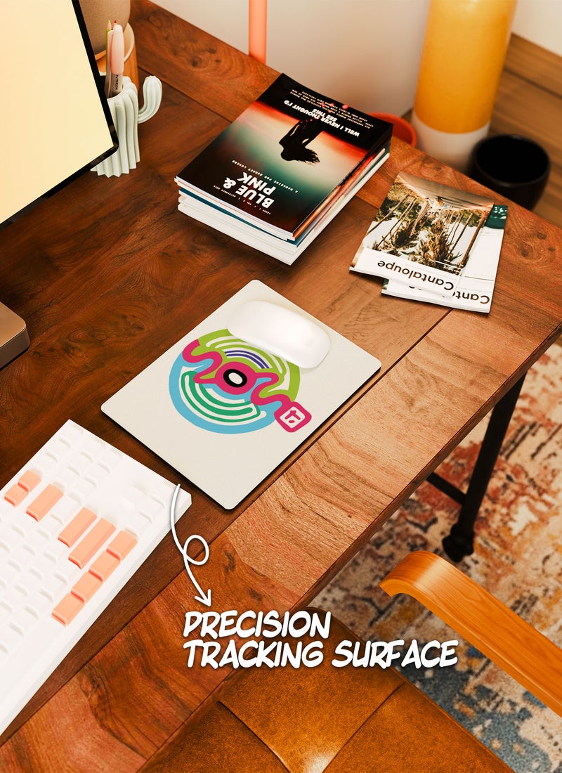 LOUD UNIVERSE Haruhi Suzomiya Jar The Melancholy of Haruhi Suzumiya Non-Slip Rubber Base Mouse Pad SOS Brigade Rectangular Desk Mouse Pad Don’t be a Kyon Be a Leader -Anime Character Fan - Image 4