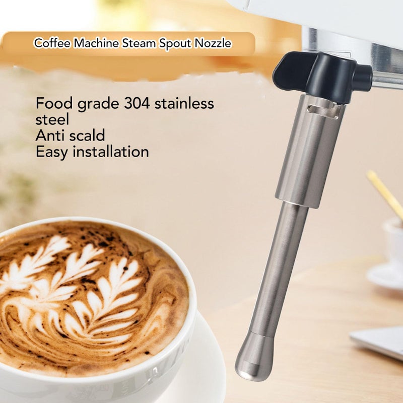 POCREATION Upgrade Your Coffee Machine Steam Wand, Stainless Steel Milk 3oz Steam Nozzle for EC685, ECP35, ECP36 Coffee Machines with Easy Installation for Rich Milk Foam Latte Art - Image 4